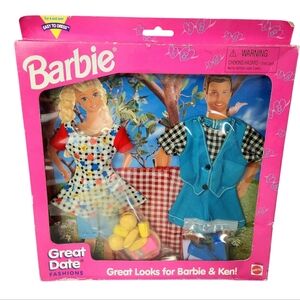 ☆Barbie Great Date Fashions for Barbie & Ken Clothes OOTD Set Vtg Yr. 1996